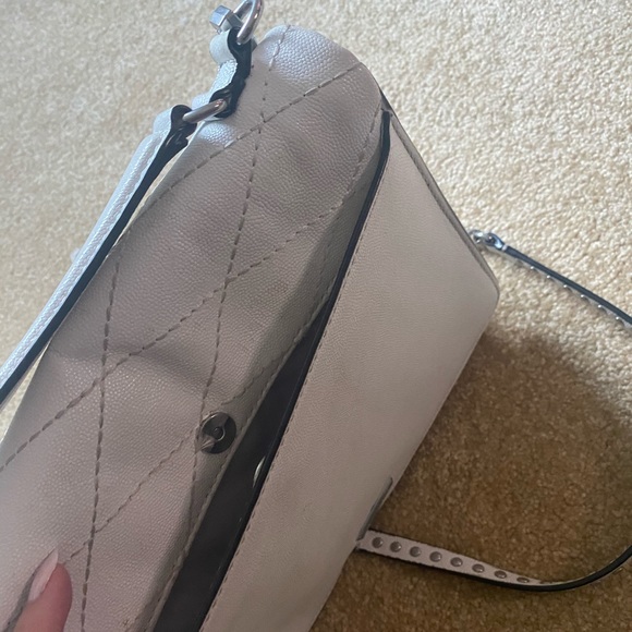 Rebecca Minkoff Je t’aime Medium White Crossbody - Picture 8 of 8